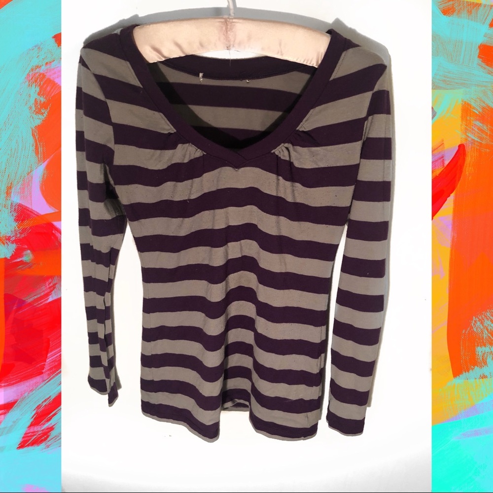 Striped Long Sleeve Shirt